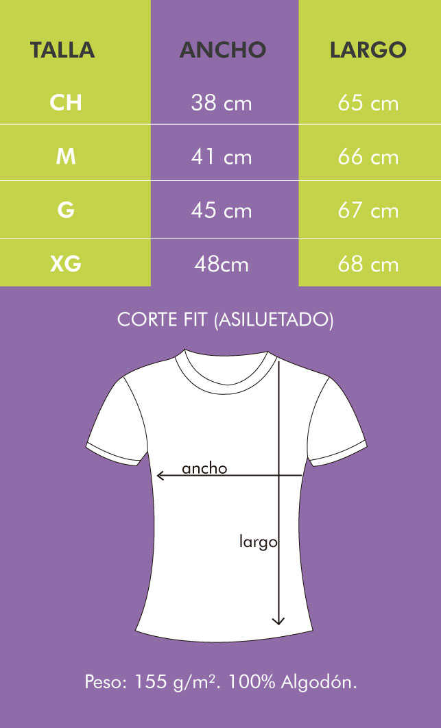 imagen-medidas de talla en corte asiluetado